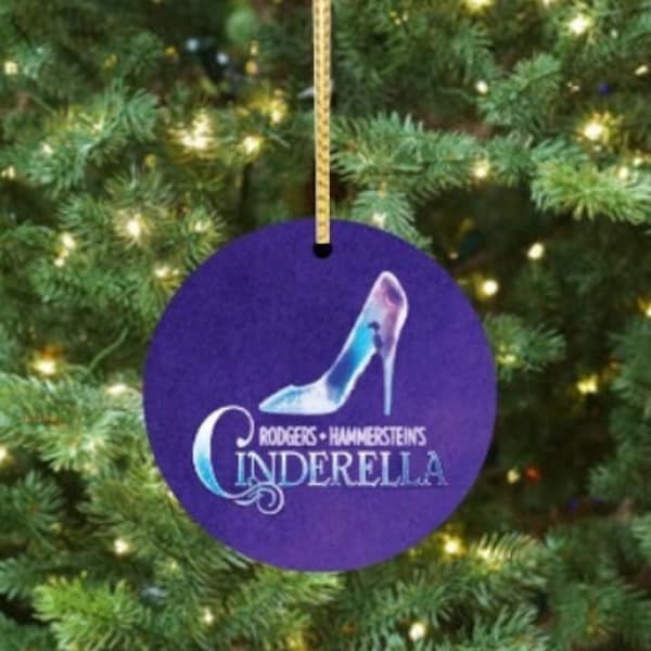 Cinderella - Broadway Ceramic Christmas Ornament - Disney