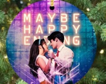 Maybe Happy Ending - Broadway Ceramic Christmas Ornament
