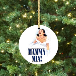 Mamma Mia - Broadway Ceramic Christmas Ornament