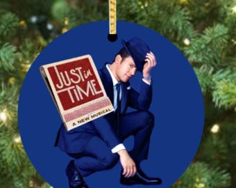 Just in Time - Broadway Ceramic Christmas Ornament