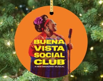 Buena Vista Social Club - Broadway Ceramic Christmas Ornament
