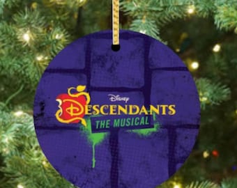 Descendants the Musical - Broadway Ceramic Christmas Ornament