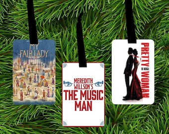 Broadway Christmas Ornaments Listing Two