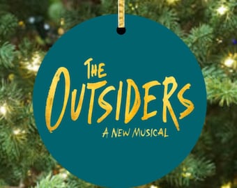 The Outsiders - Broadway Ceramic Christmas Ornament
