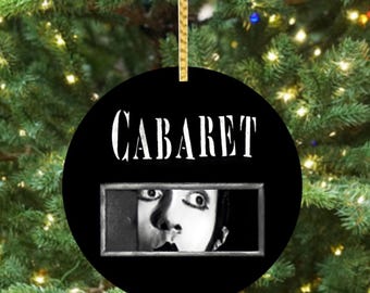 Cabaret - Broadway Ceramic Christmas Ornament