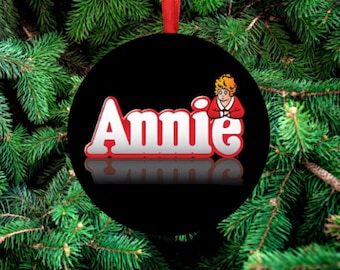 Annie - Broadway Ceramic Christmas Ornament