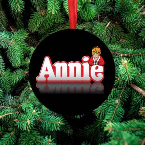 Annie - Broadway Ceramic Christmas Ornament