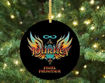 Journey Tour 2026  -  Ceramic Concert Christmas Ornament