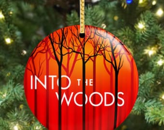Into the Woods - Broadway Ceramic Christmas Ornament