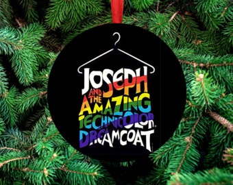 Joseph & the Amazing Technicolor Dreamcoat - Broadway Ceramic Christmas Ornament
