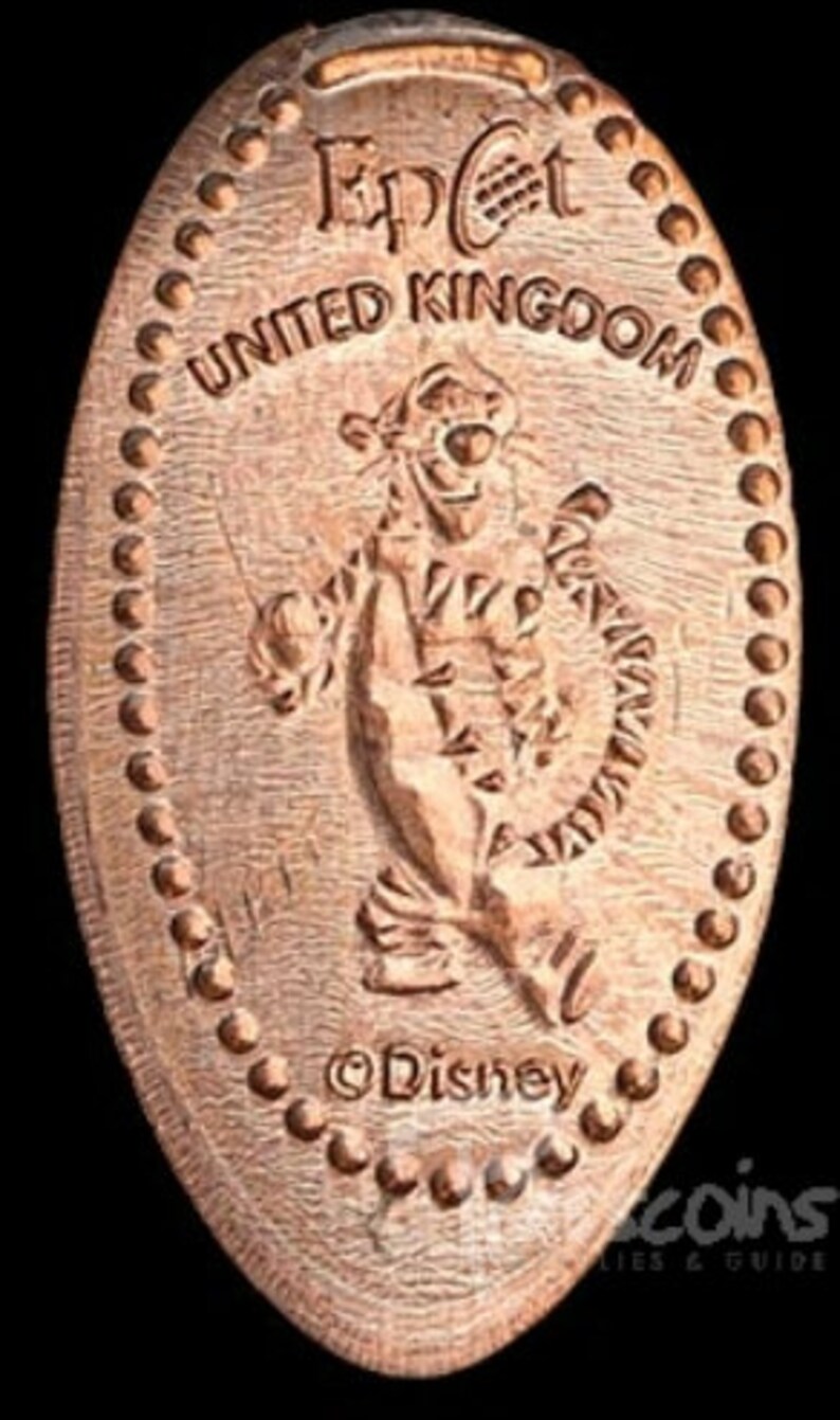 Winnie the Pooh Disney Pressed Penny Christmas Ornament United Kingdom