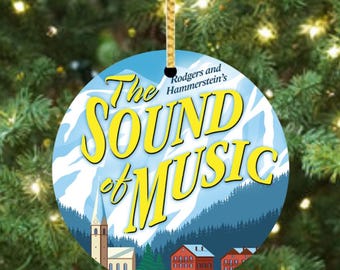 Sound of Music - Broadway Ceramic Christmas Ornament