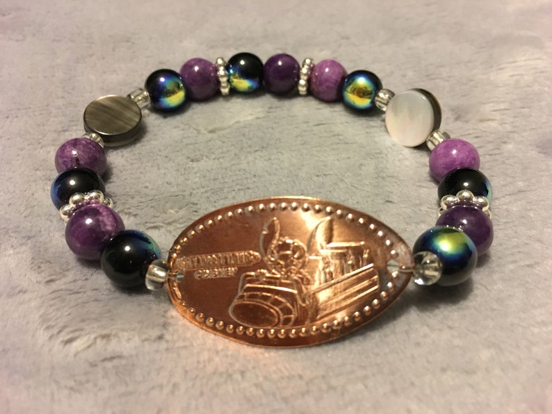 Stitch Tomorrowland Themed Disney Pressed Penny bracelet