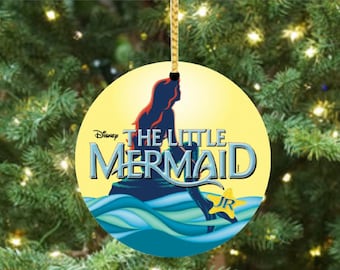 Little Mermaid JR - Broadway Ceramic Christmas Ornament - Disney