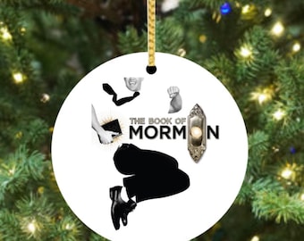Book of Mormon - Broadway Ceramic Christmas Ornament