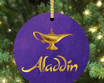 Aladdin - Broadway Ceramic Christmas Ornament - Disney