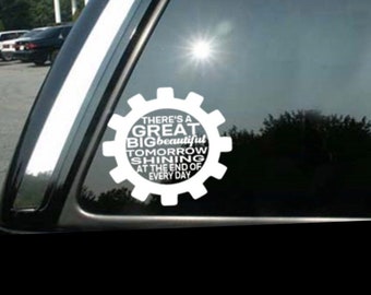 Disney Carousel of Progress Inspired Vinyl Decal