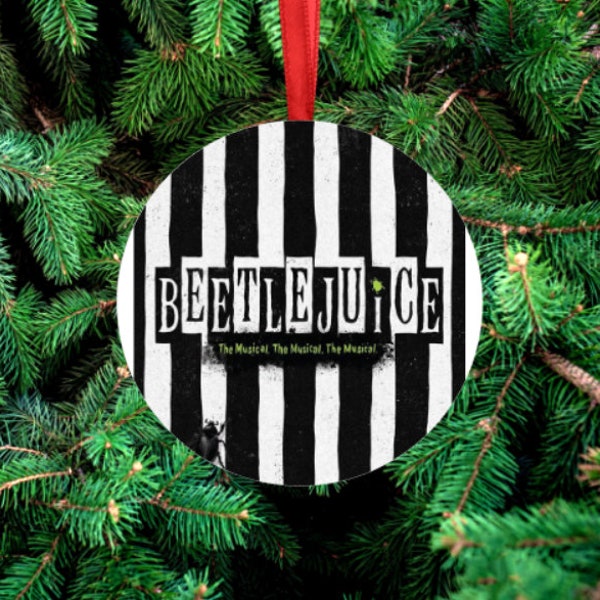 Beetlejuice - Broadway Ceramic Christmas Ornament