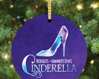 Cinderella - Broadway Ceramic Christmas Ornament - Disney