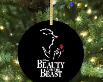 Beauty & the Beast - Broadway Ceramic Christmas Ornament - Disney