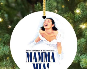 Mamma Mia - Broadway Ceramic Christmas Ornament