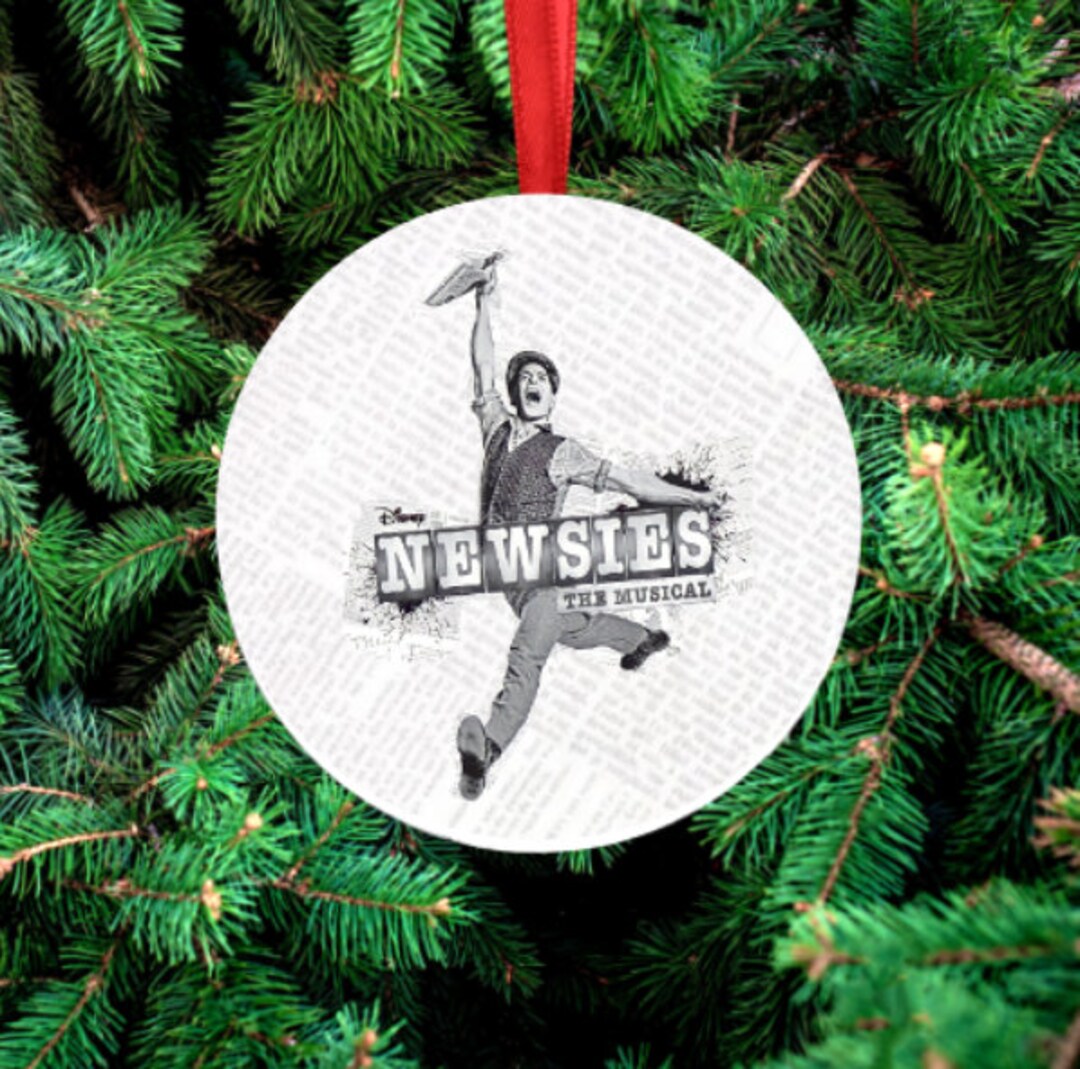 Newsies Christmas Ornament 
