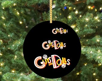 Guys and Dolls - Broadway Ceramic Christmas Ornament