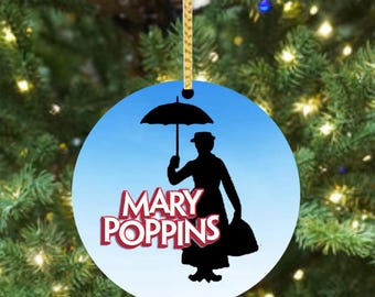 Mary Poppins - Broadway Ceramic Christmas Ornament - Disney