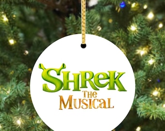 Shrek - Broadway Ceramic Christmas Ornament