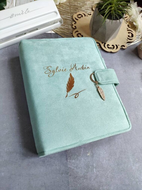 A5 Planner 6 Ring Binder 2021 Weekly Planner Cover Suede Etsy