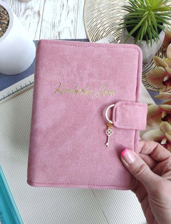 Minimalist A5 / A6 Notebook Cover Custom Planner Binder 6 Etsy