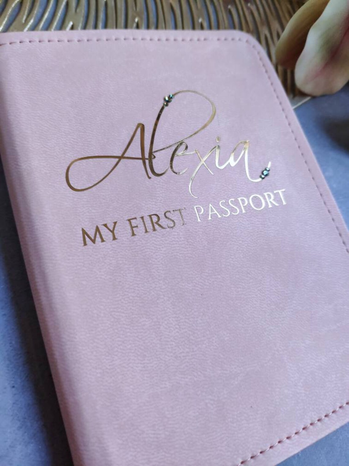 Personalized My First Passport Cover Baby Passport Holder Etsy