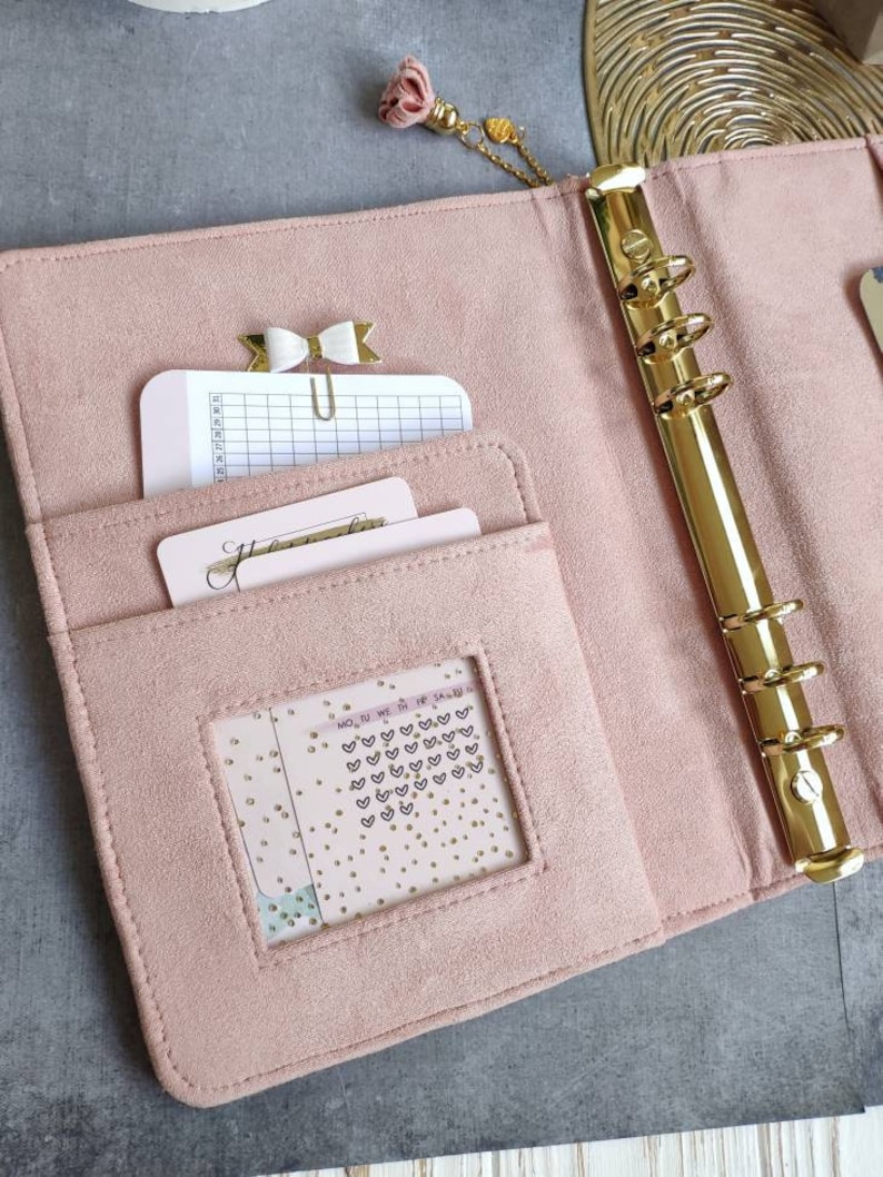 А6 / A5 Planner Binder Custom Binder 6 Ring Organizer Etsy