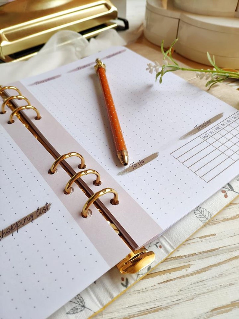 a5 binfer planner cover a5 binfer planner cover