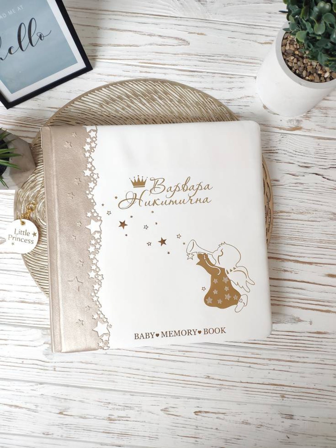 Baby Girl Memory Book Personalized Baby Book First Year with Etsy