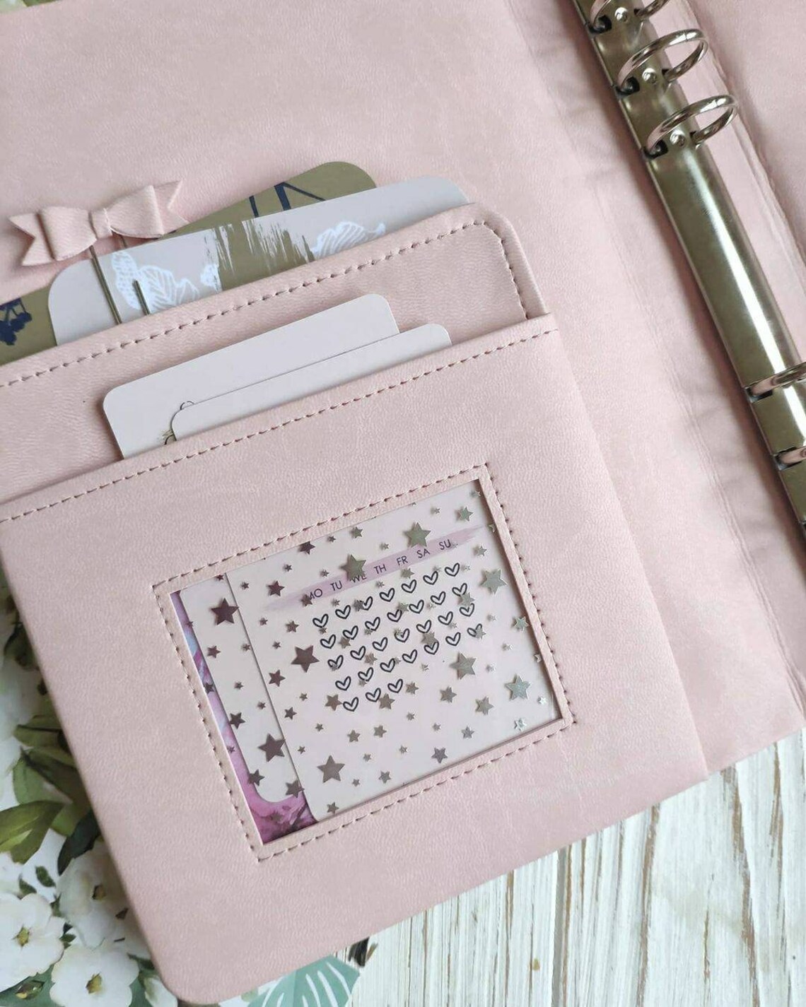 A6 / A5 Planner Binder 6 Ring Personalized Planner Organizer Etsy