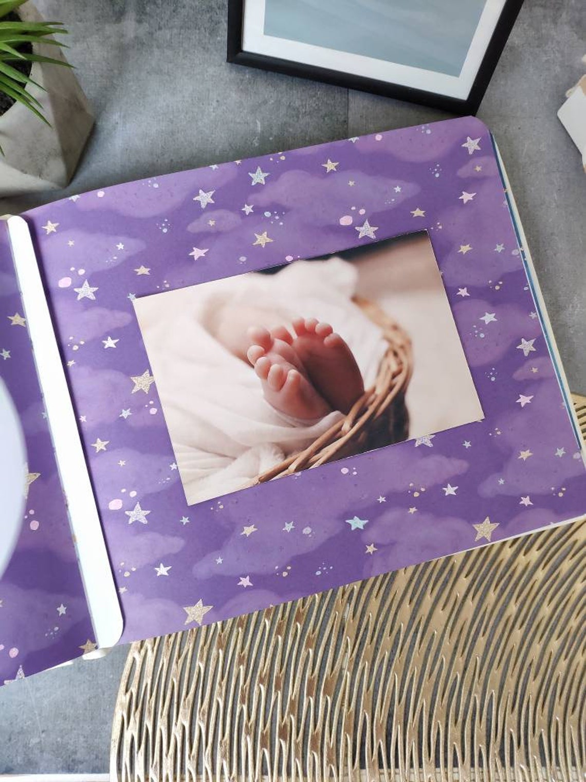 Baby First Year Memory Book Baby Boy Keepsake Book Bear Etsy