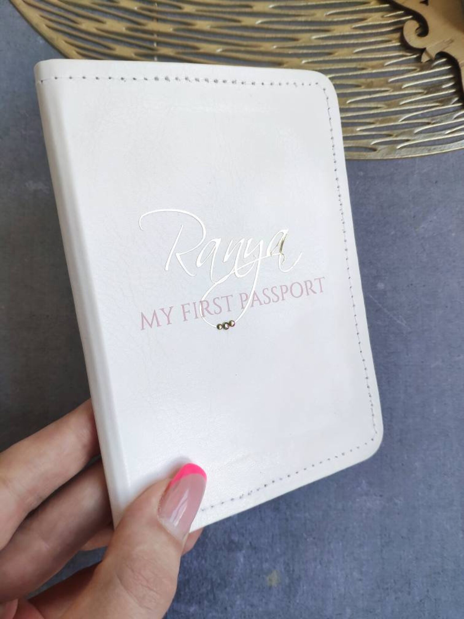 Personalized My First Passport Cover New Baby Passport Etsy