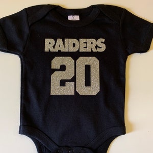 Custom baby raiders jersey sale