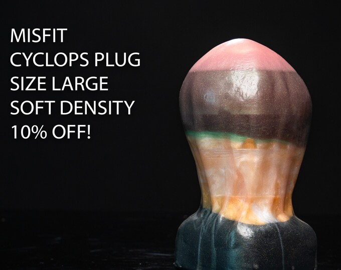 MISFIT Cyclops Butt Plug - Size Large - Soft Density - 10% Off