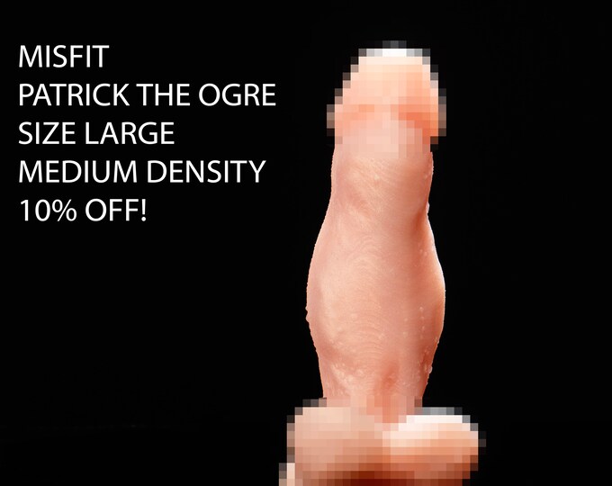 MISFIT Patrick the Ogre Dildo - Size Large - Medium Firm - 10% off