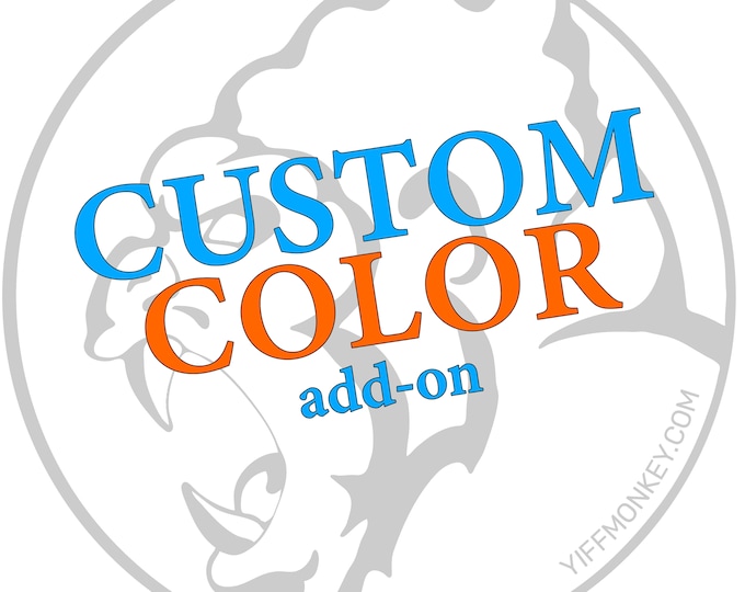 Add-On: Custom Color