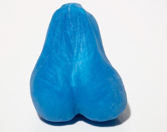 Stressticles! Testicle Stress Balls Stocking Stuffer - Custom Metallic Blue Balls