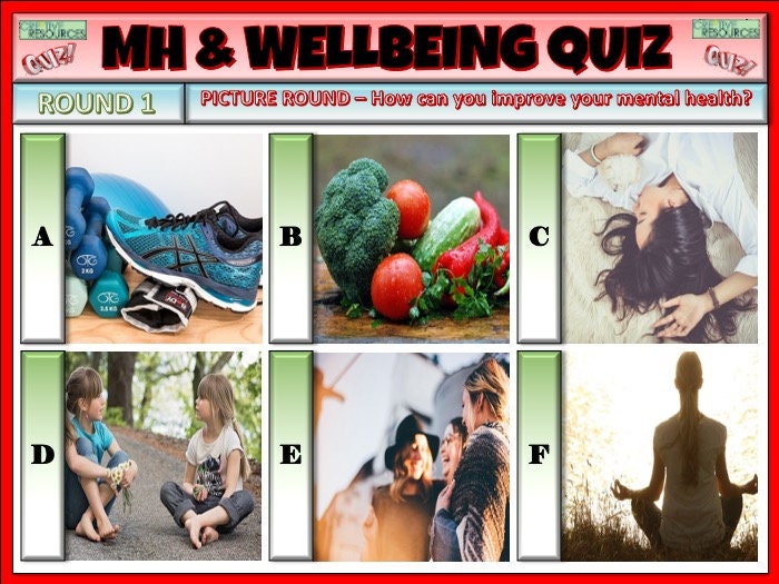 Mental Health and Wellbeing Quiz 