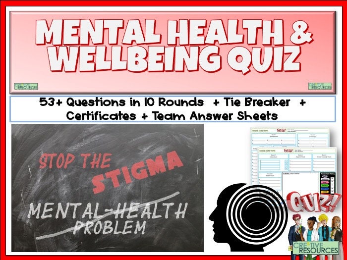 Mental Health and Wellbeing Quiz 