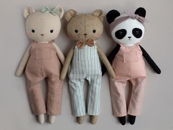 teddy bear head sewing pattern