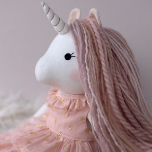 Unicorn sewing pattern PDF make a horse / unicorn doll / stuffed animal toy for unicorn gift / unicorn birthday by Studio Seren patterns image 6