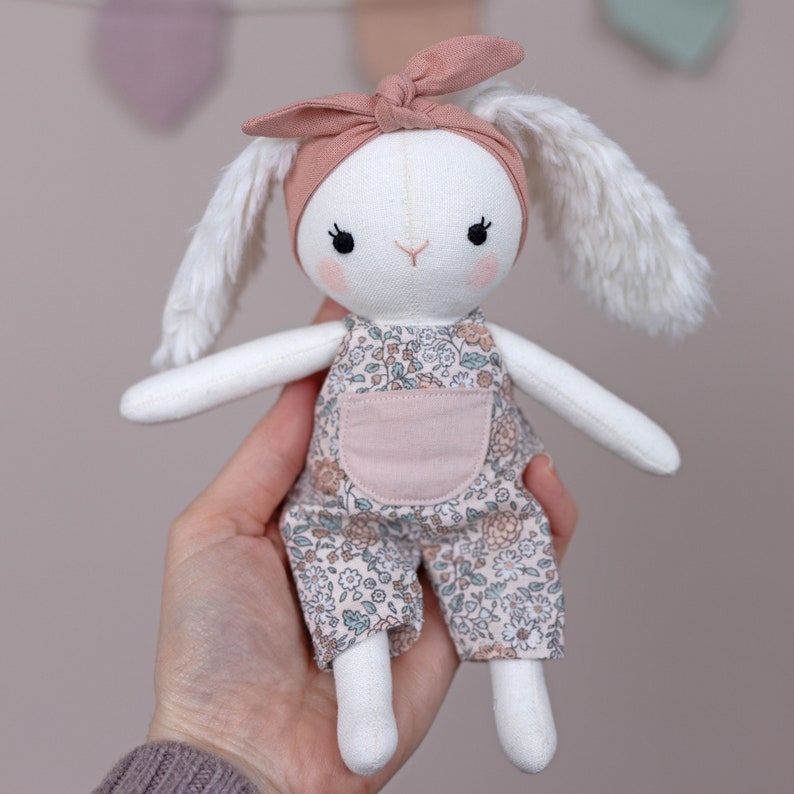 Baby bunny sewing pattern PDF make an Easter bunny doll / stuffed animal toy for Easter basket / Easter gifts by Studio Seren patterns image 8
