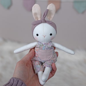Baby bunny sewing pattern PDF make an Easter bunny doll / stuffed animal toy for Easter basket / Easter gifts by Studio Seren patterns image 7