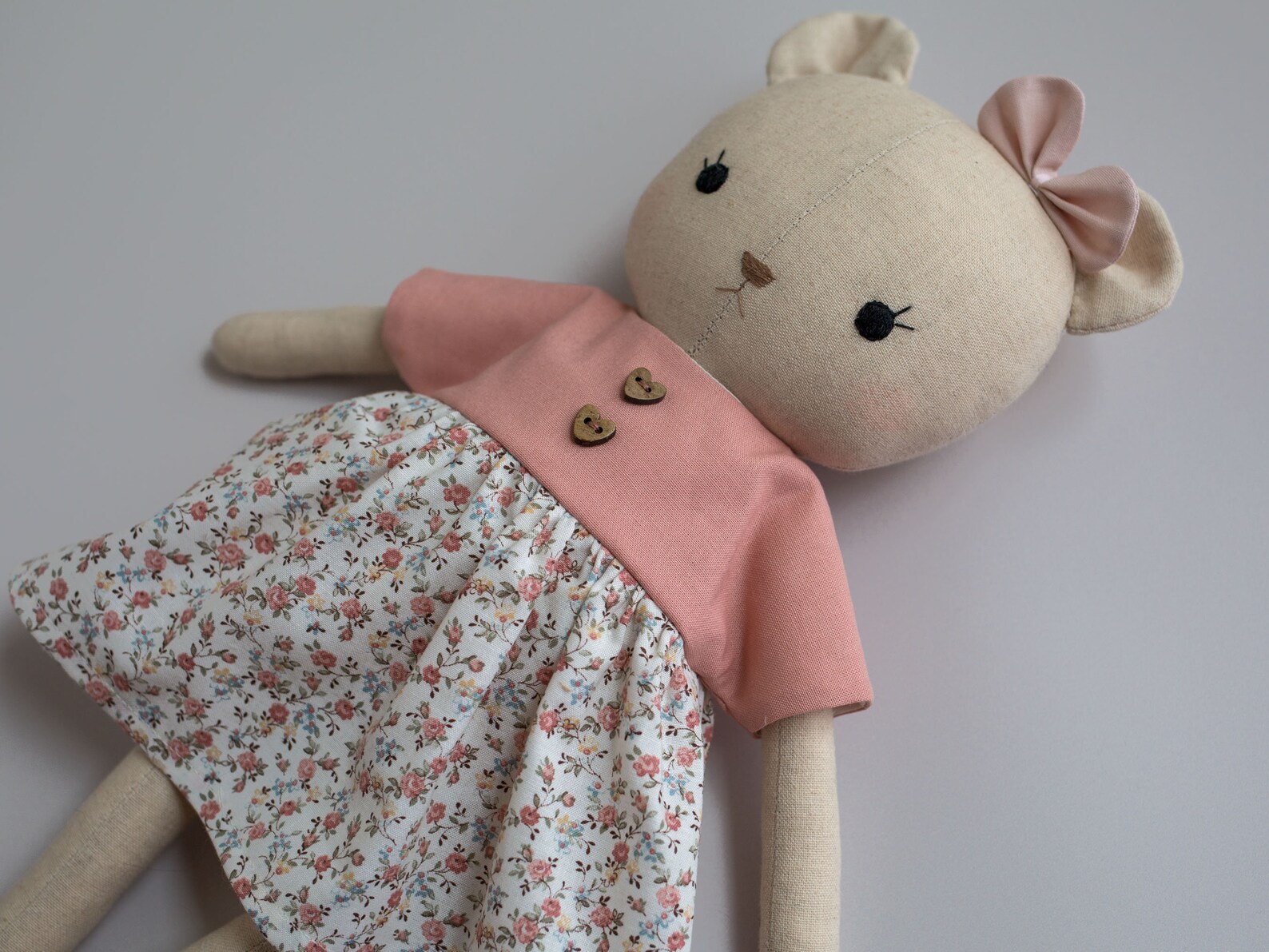 Doll Dress PDF Sewing Pattern and Tutorial - Etsy